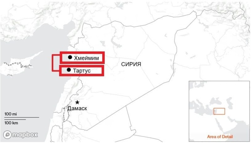 Сохранение военных баз РФ в Сирии: Bloomberg узнал, что произошло